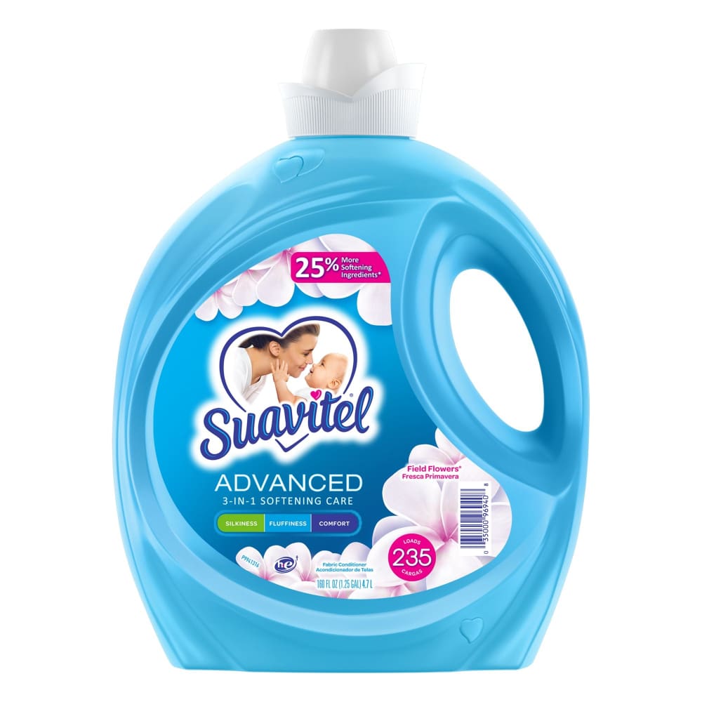 Suavitel Field Flowers Advanced Liquid Fabric Softener 165 oz. - Suavitel