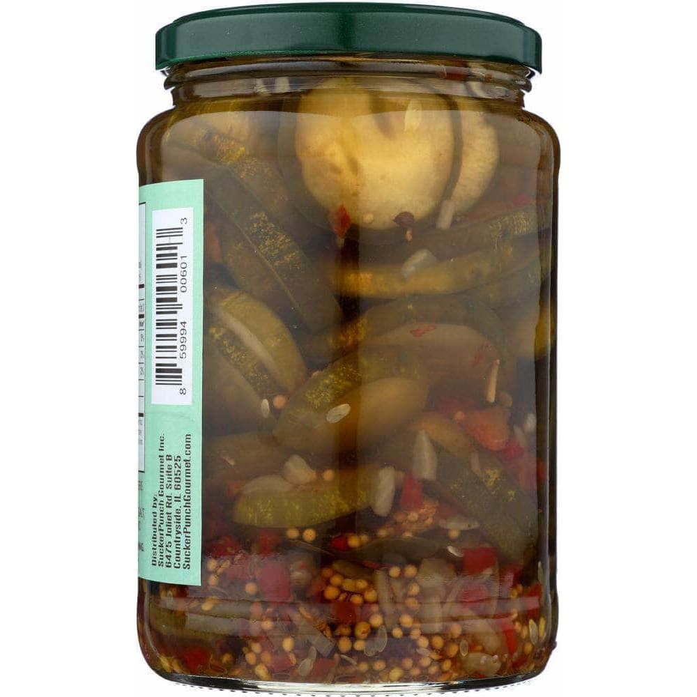 Suckerpunch Gourmet Suckerpunch Pickles Bread Better Spicy, 24 oz