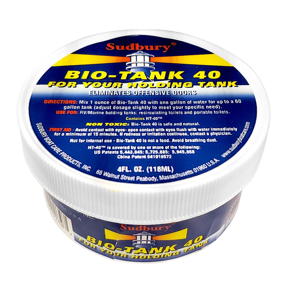 Sudbury Bio-Tank 40 Holding Tank Treatment - 4oz - Boat Outfitting | Cleaning - Sudbury