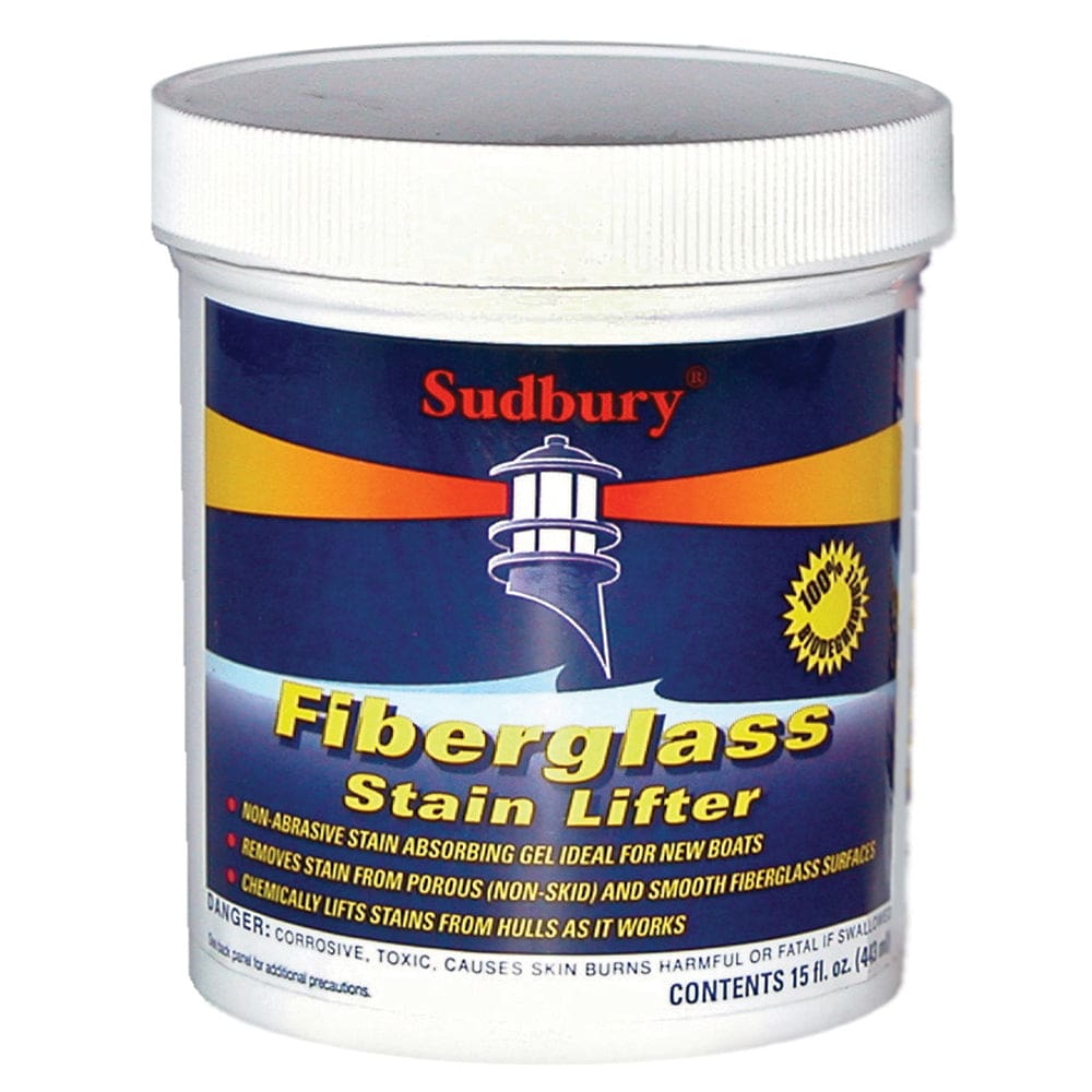 Sudbury Fiberglass Stain Lifter - Pint (16oz) (Pack of 3) - Boat Outfitting | Cleaning - Sudbury