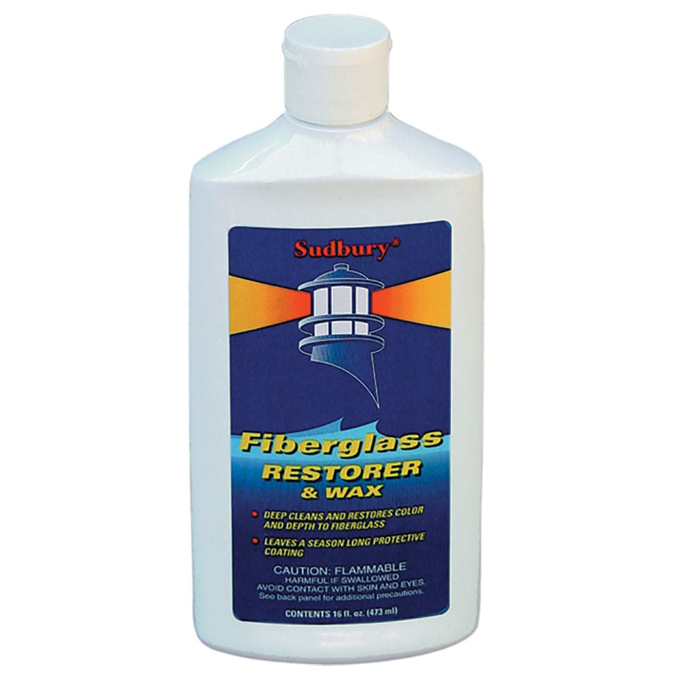 Sudbury One Step Fiberglass Restorer & Wax - 16oz Liquid - Boat Outfitting | Cleaning - Sudbury