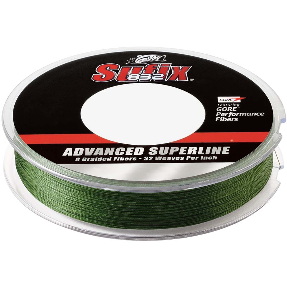 Sufix 832® Advanced Superline® Braid - 30lb - Low-Vis Green - 300 yds - Hunting & Fishing | Lines & Leaders - Sufix