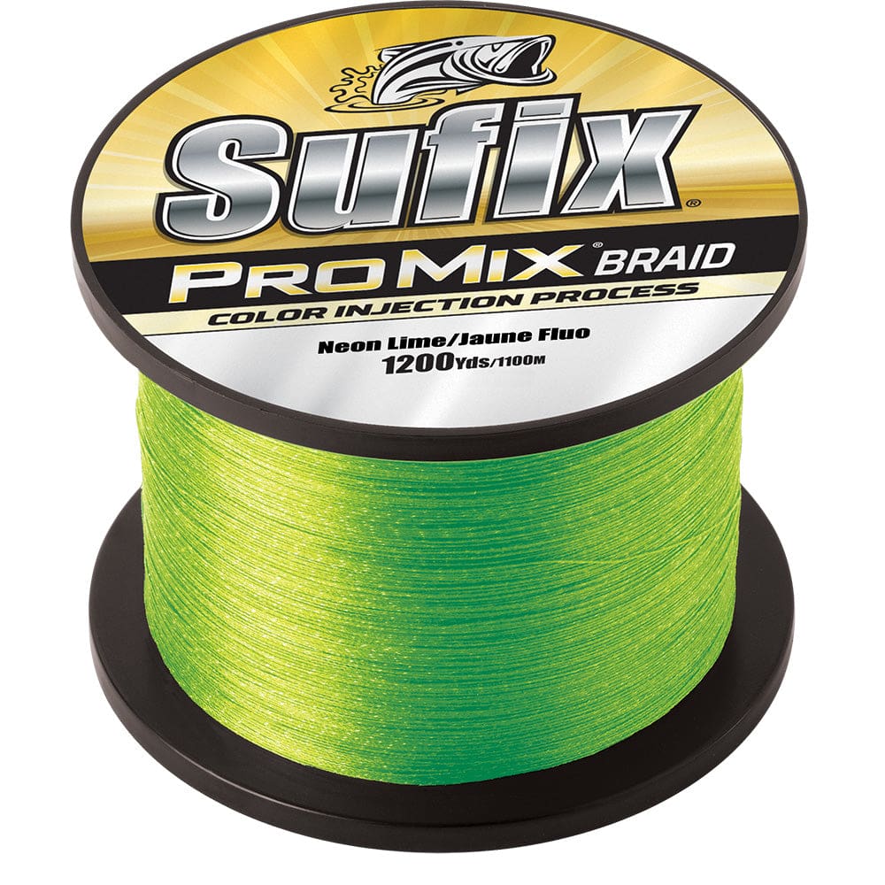 Sufix ProMix® Braid - 40lb - Neon Lime - 1200 yds - Hunting & Fishing | Lines & Leaders - Sufix