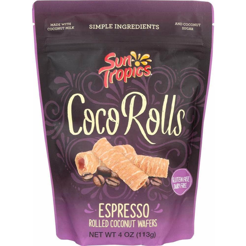 Sun Tropics Sun Tropics Cookie Coconut Wafer Espresso, 4 oz