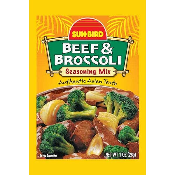 SUNBIRD SUNBIRD Mix Ssnng Beef Broc, 1 oz