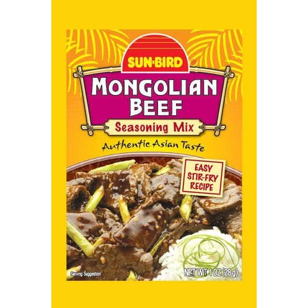 SUNBIRD SUNBIRD Mix Ssnng Beef Mongolian, 1 oz