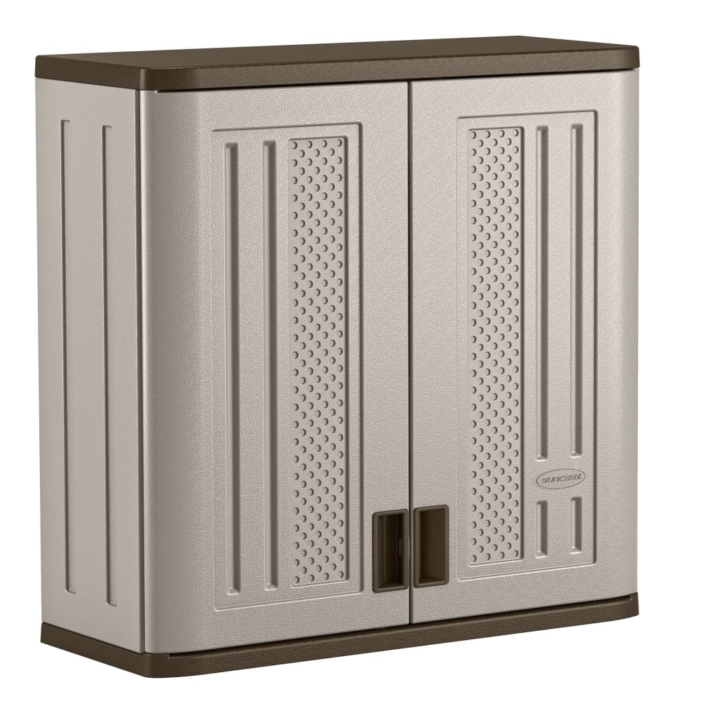 Suncast Wall Storage Cabinet - Gray - Suncast