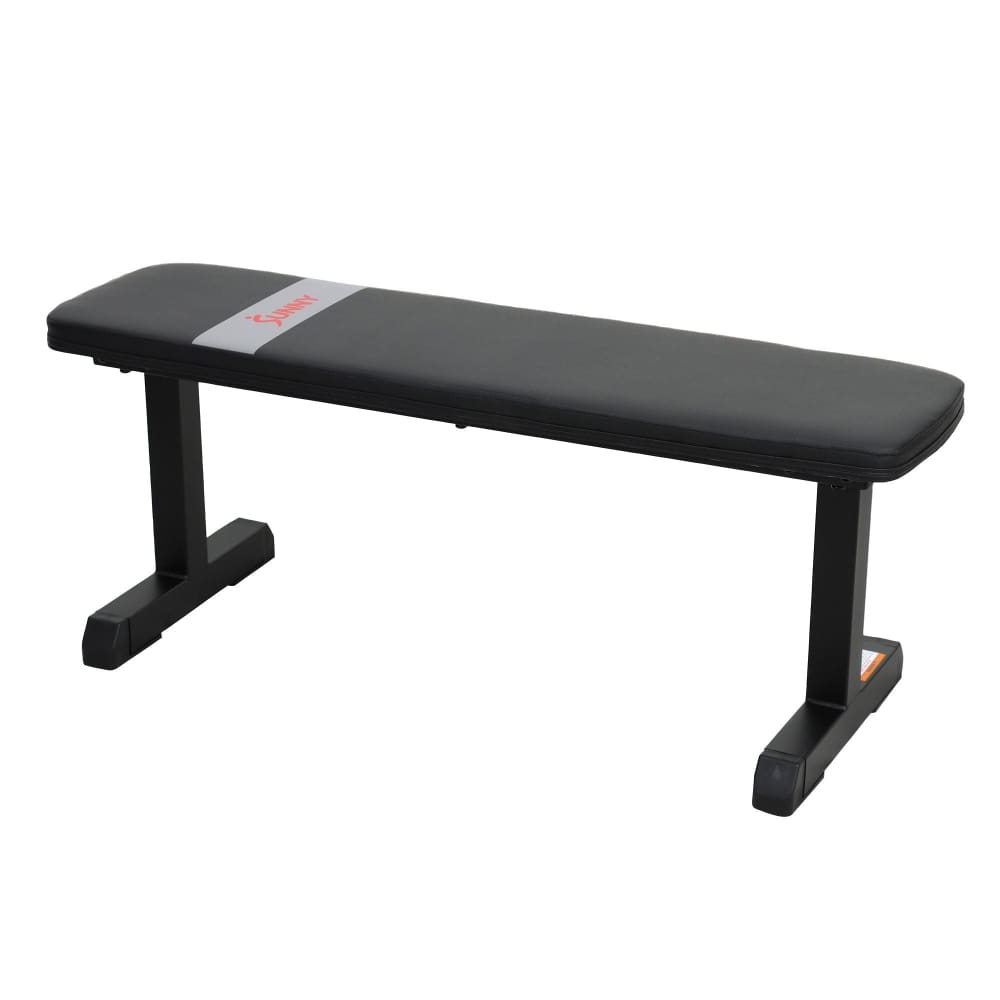 Sunny Health & Fitness Flat Weight Bench with 800 lbs. Weight Capacity - Sunny Health & Fitness