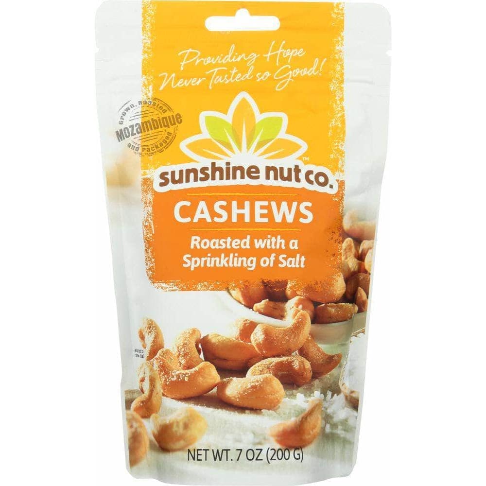 Sunshine Nut Co Sunshine Nut Company Cashews Roasted Salted, 7 oz