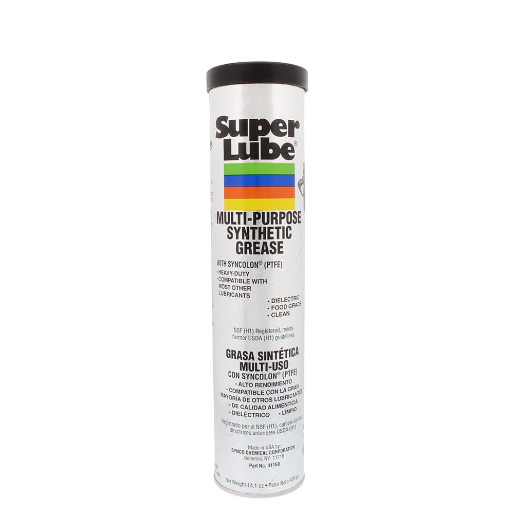 Super Lube Multi-Purpose Synthetic Grease w/ Syncolon® (PTFE) - 14.1oz Cartridge - Winterizing | Cleaning,Boat Outfitting | Cleaning - Super