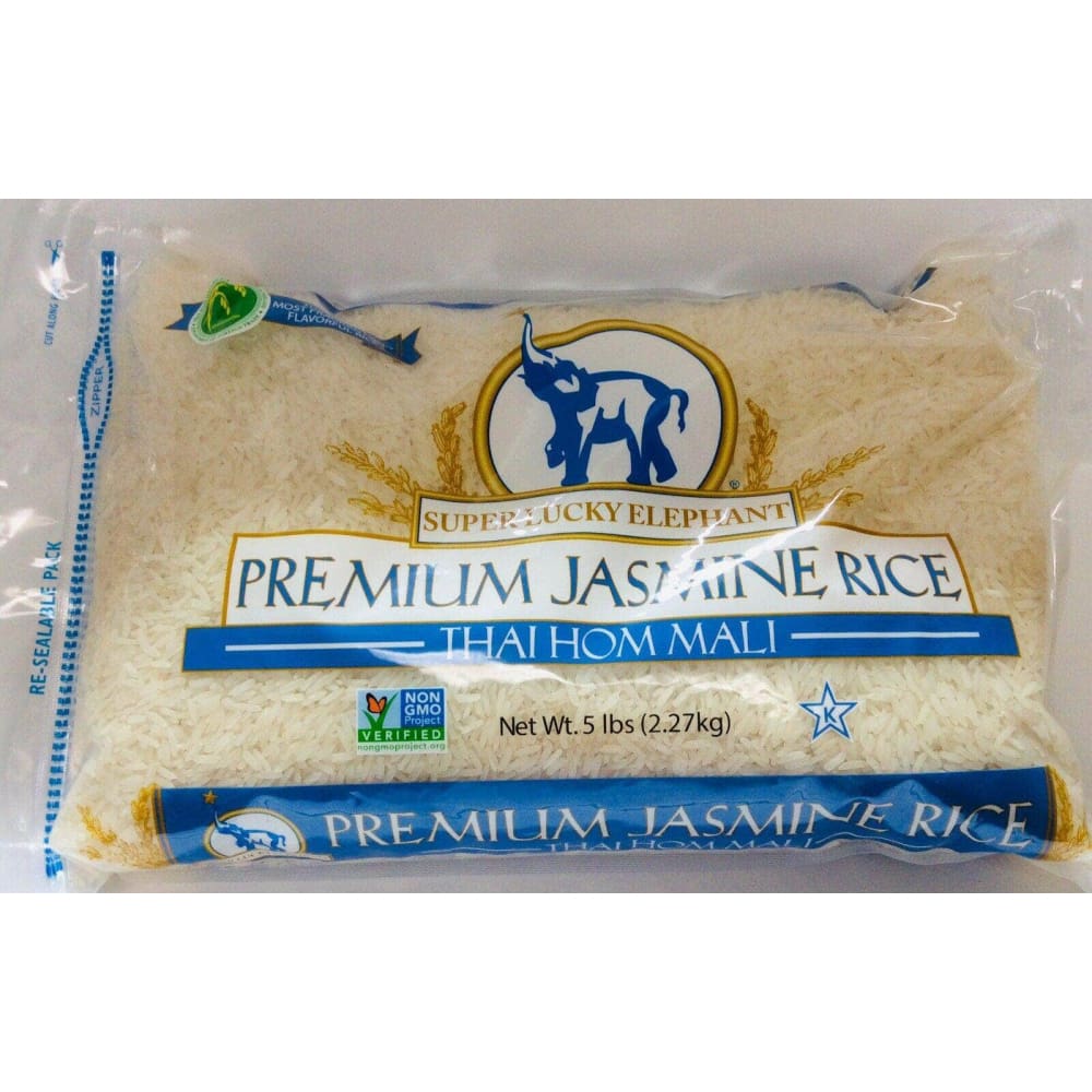 SUPER LUCKY ELEPHANT Grocery > Pantry > Rice SUPER LUCKY ELEPHANT Jasmine Rice, 5 lb