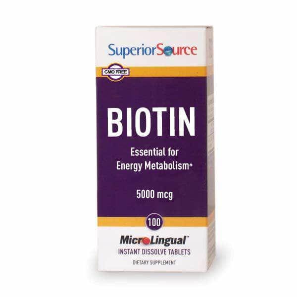 Superior Source Superior Source Biotin 5000 Mcg, 100 tb