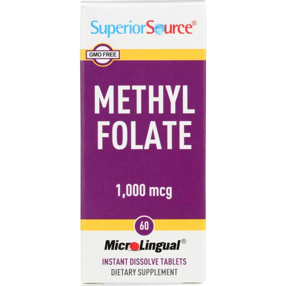 Superior Source Superior Source Methylfolate 1000mcg, 60 tb