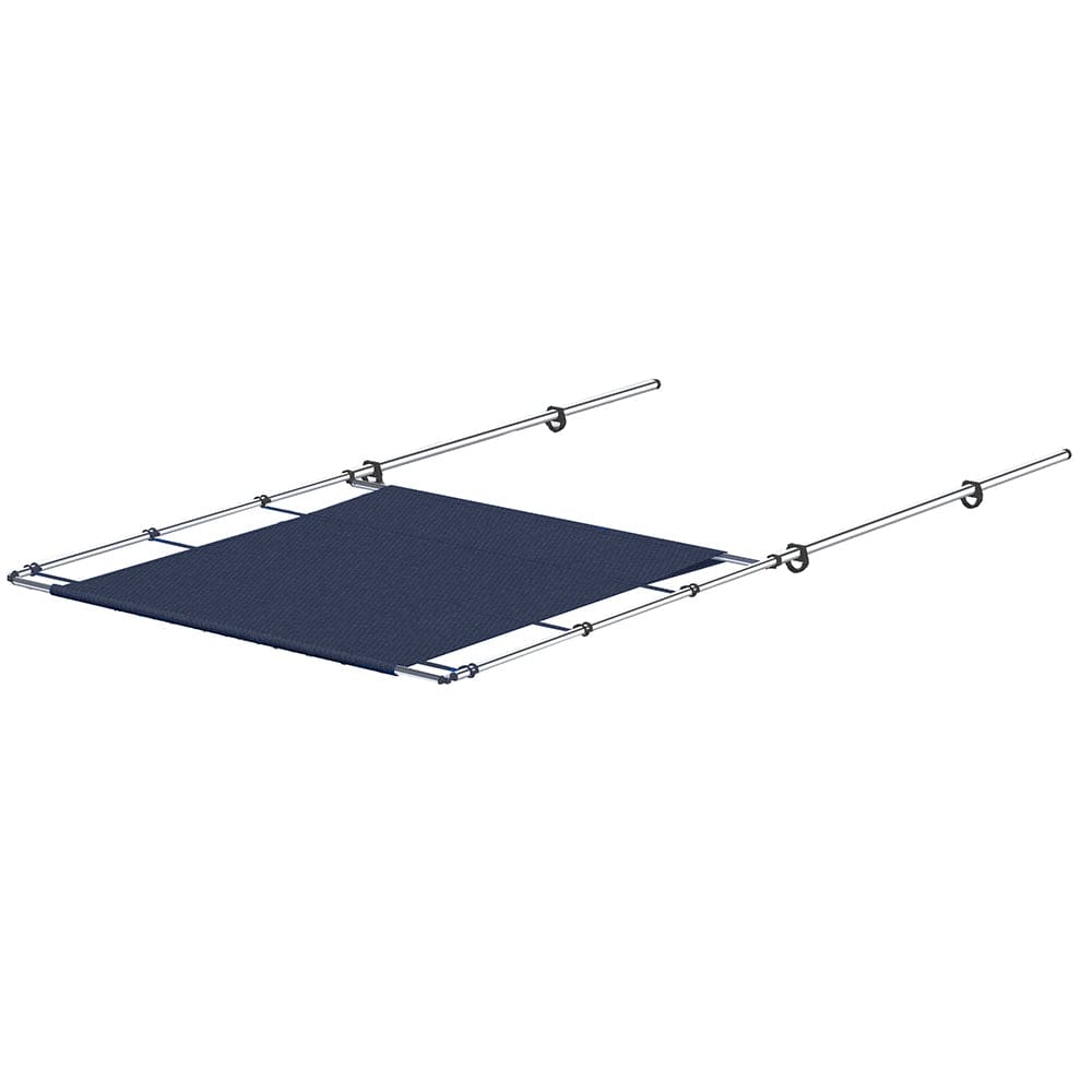 SureShade PTX Power Shade - 51 Wide - Stainless Steel - Navy - Boat Outfitting | Accessories - SureShade