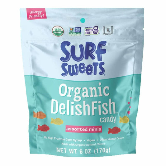 SURF SWEETS SURF SWEETS Organic DelishFish Assorted Minis, 6 oz