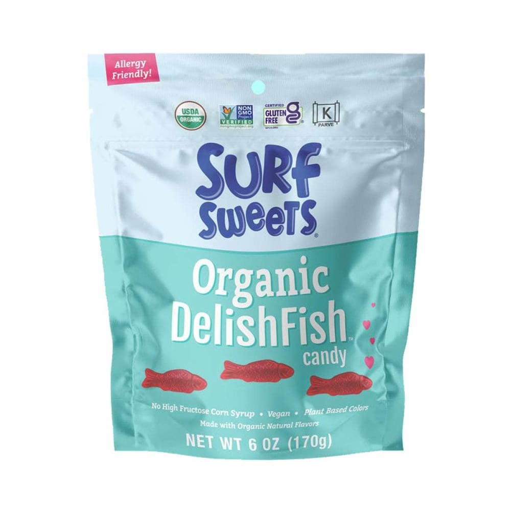 SURF SWEETS SURF SWEETS Organic DelishFish Candy, 6 oz