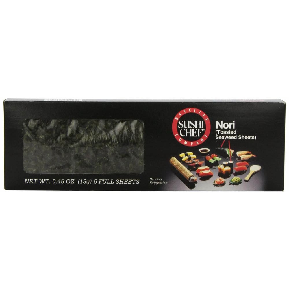 Sushi Chef Sushi Chef Nori Toasted Seaweed Sheets, 0.45 oz