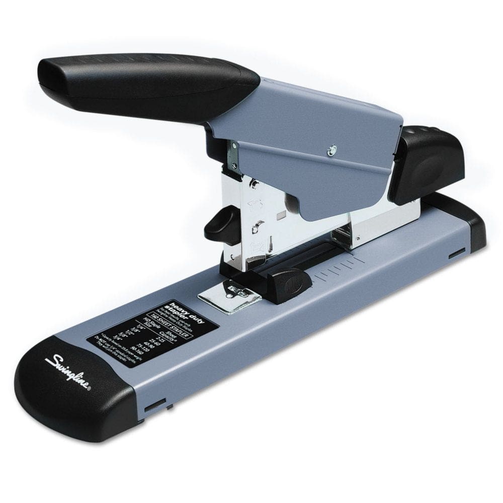 Swingline - Heavy-Duty Stapler 160-Sheet Capacity - Black/Gray - Desk Accessories & Office Supplies - Swingline