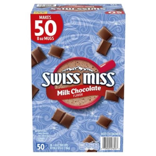 Swiss Miss Milk Chocolate Hot Cocoa Mix Packets (50 ct.) - Swiss Miss