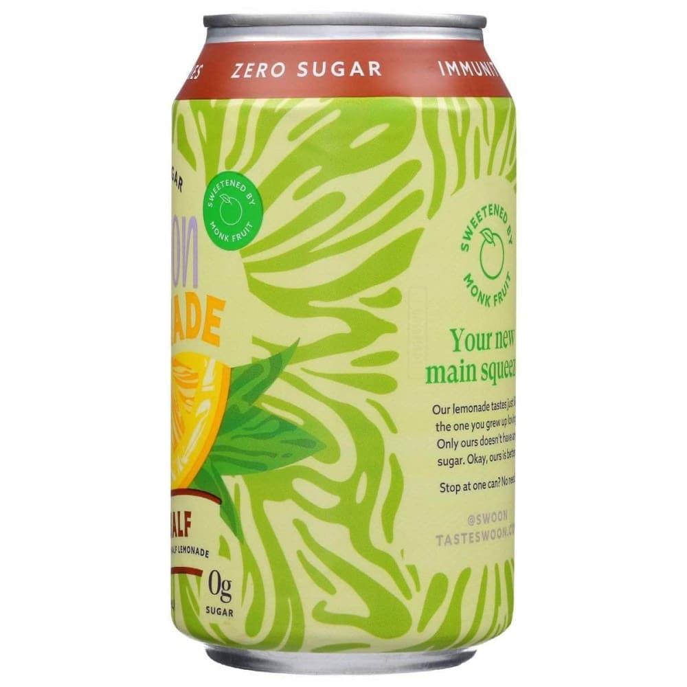 SWOON Swoon Lemonade Half Tea Zero Sg, 12 Fo