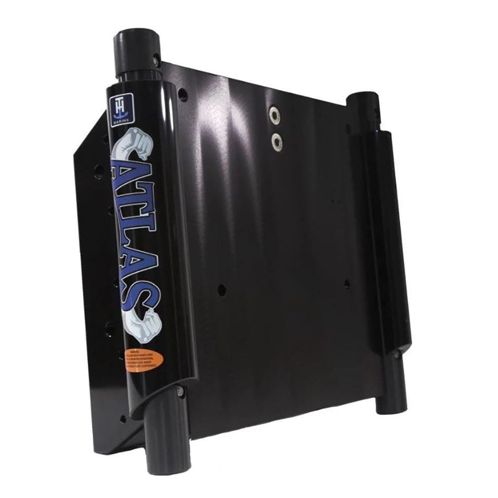 T-H Marine ATLAS™ 8 Set Back Hydraulic Jack Plate - Glossy Black Anodized - Boat Outfitting | Jack Plates - T-H Marine Supplies