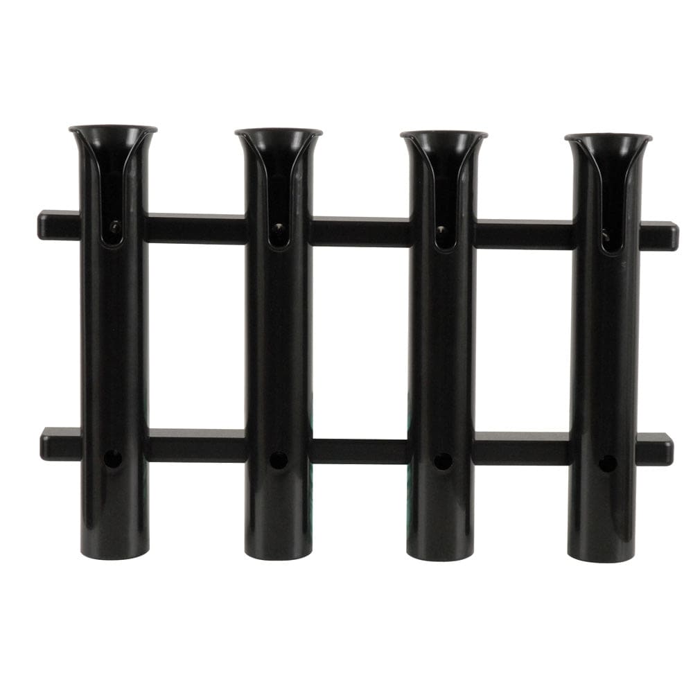 TACO 4-Rod Poly Rod Rack - Black - Hunting & Fishing | Rod Holders - TACO Marine