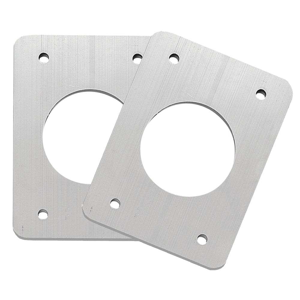 TACO Backing Plates f/ Grand Slam Outriggers - Anodized Aluminum - Hunting & Fishing | Outrigger Accessories - TACO Marine