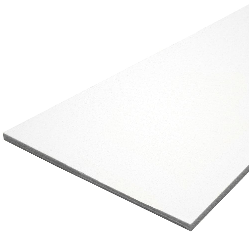 TACO Marine Lumber - 12 x 12 x 1/ 4 - White Starboard - Marine Hardware | Marine Lumber - TACO Marine