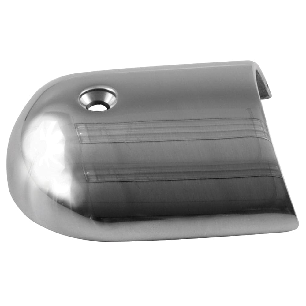 TACO Rub Rail End Cap - 1-7/ 8 - Stainless Steel - Marine Hardware | Rub Rail - TACO Marine