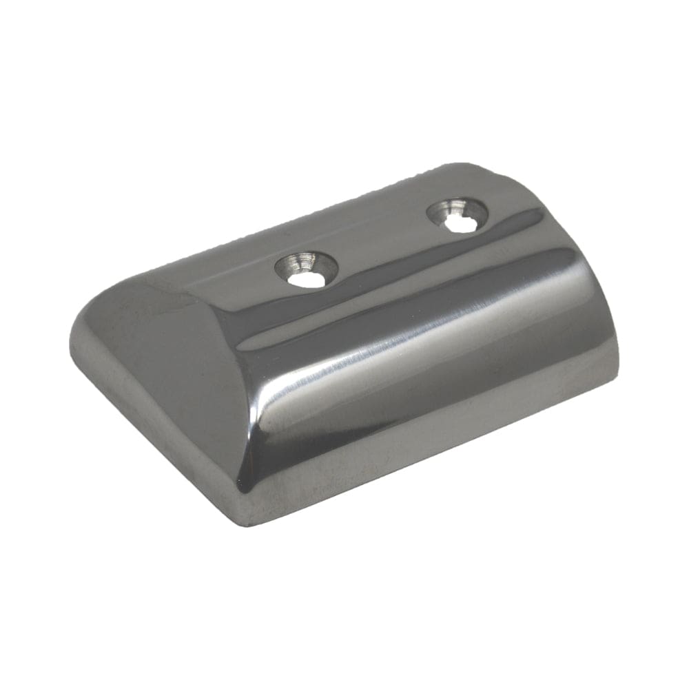 TACO SuproFlex Small Stainless Steel End Cap - Marine Hardware | Rub Rail - TACO Marine