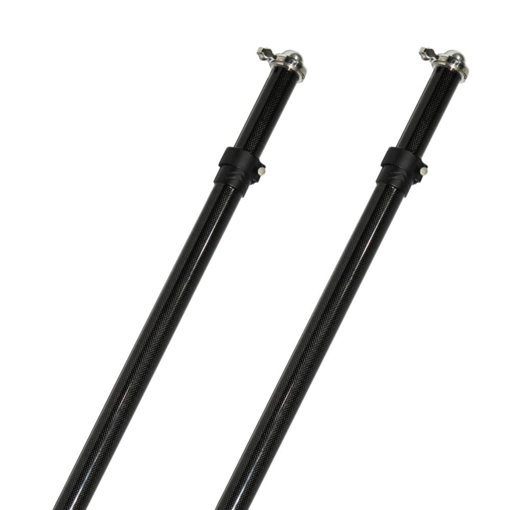 TACO Tele-Sun Carbon Fiber Shade Poles w/ Carry Bag - Boat Outfitting | Accessories - TACO Marine