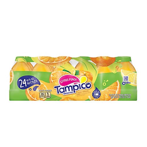 Tampico Citrus Punch Orange Tangerine Lemon Juice Drink 24 ct./10 fl. oz. - Home/Grocery/Specialty Shops/Kid’s Grocery/ - Tampico