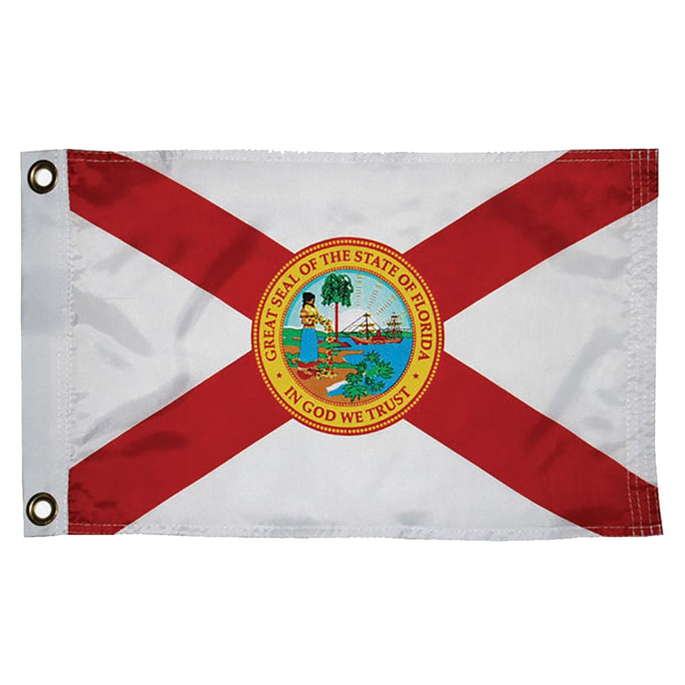 Taylor Made Florida Nylon Flag 12 x 18 - Boat Outfitting | Accessories - Taylor Made