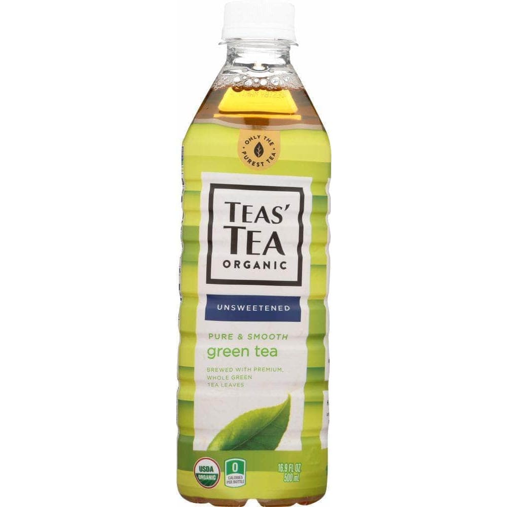 Teas Tea Teas' Tea Organic Pure Green Tea Unsweetened, 16.9 oz