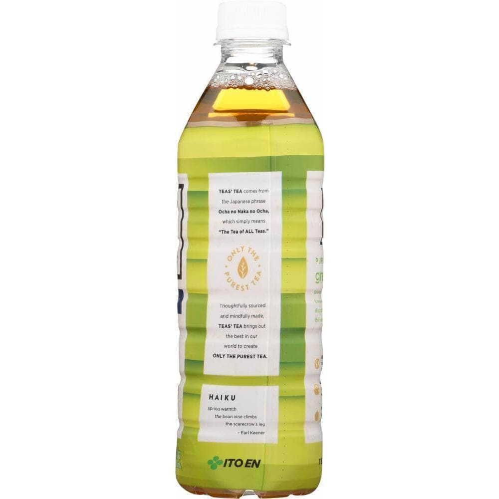 Teas Tea Teas' Tea Organic Pure Green Tea Unsweetened, 16.9 oz