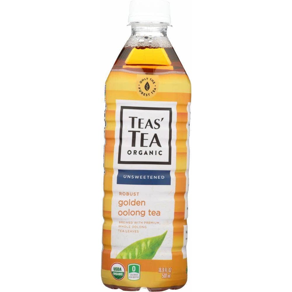 Teas Tea Teas' Tea Organic Unsweetened Golden Oolong Tea, 16.9 oz