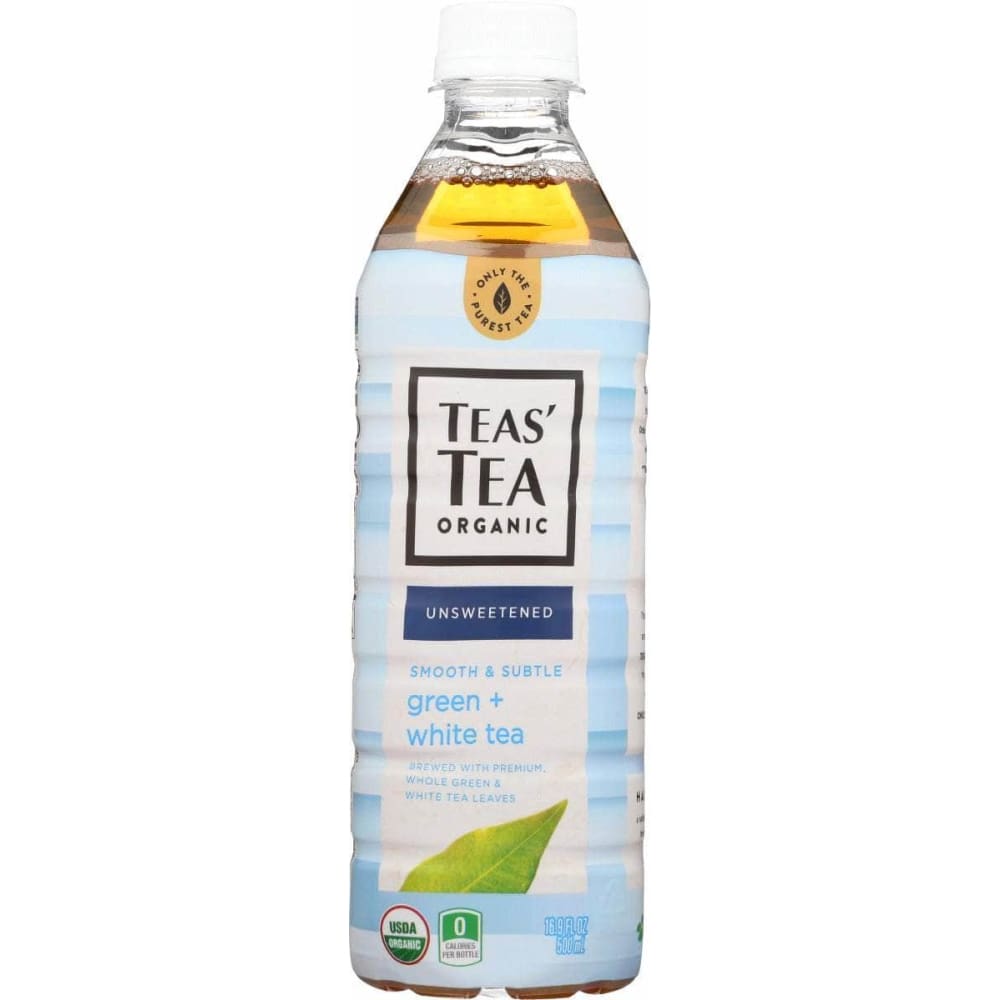 TEAS TEA Grocery > Beverages > Coffee, Tea & Hot Cocoa TEAS TEA Organic Unsweetened Green Plus White Tea, 16.9 fo