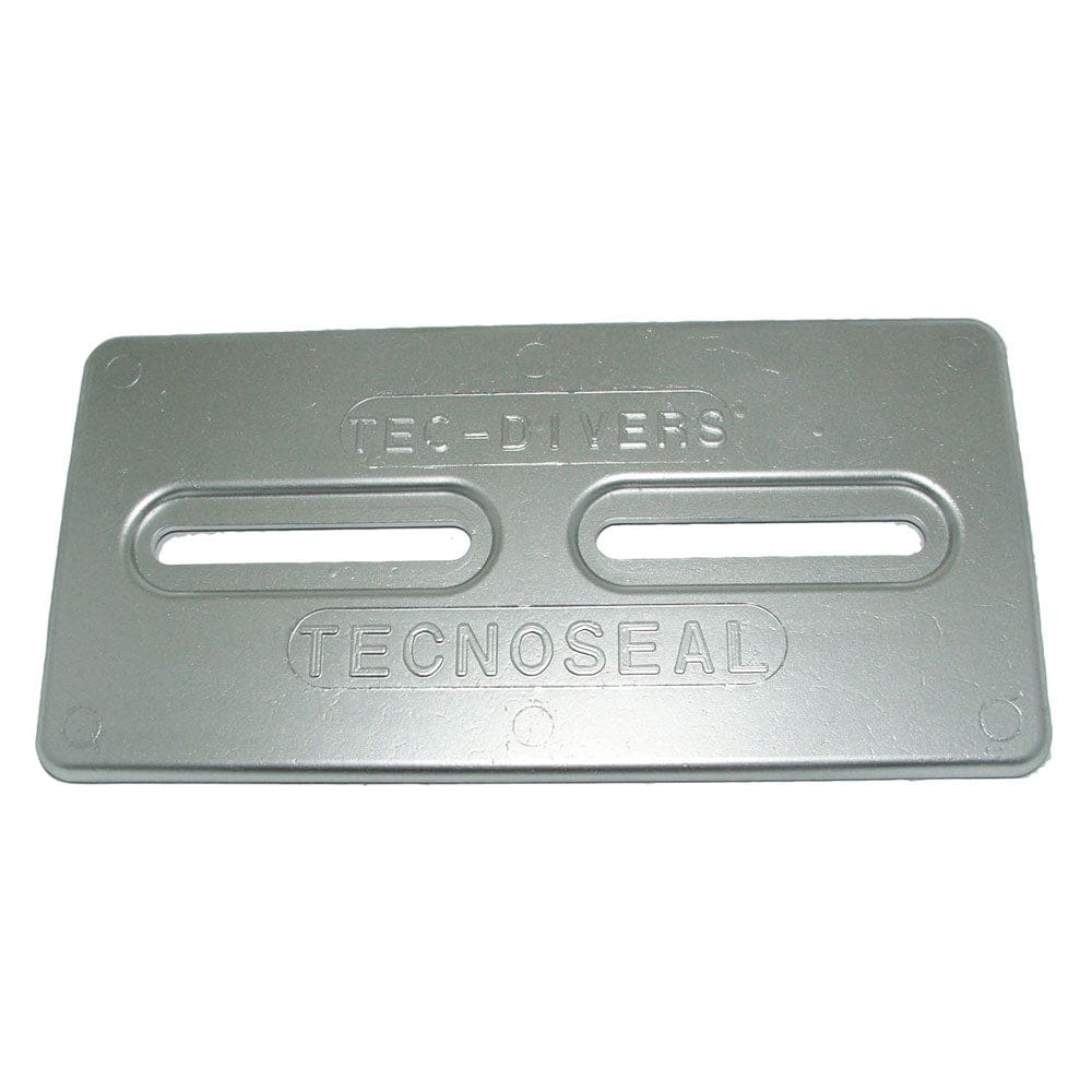 Tecnoseal TEC-DIVERS Plate Anode - Zinc - Boat Outfitting | Anodes - Tecnoseal