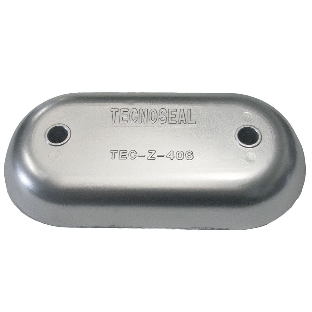 Tecnoseal Z406 Hull Plate Anode - Zinc - Boat Outfitting | Anodes - Tecnoseal