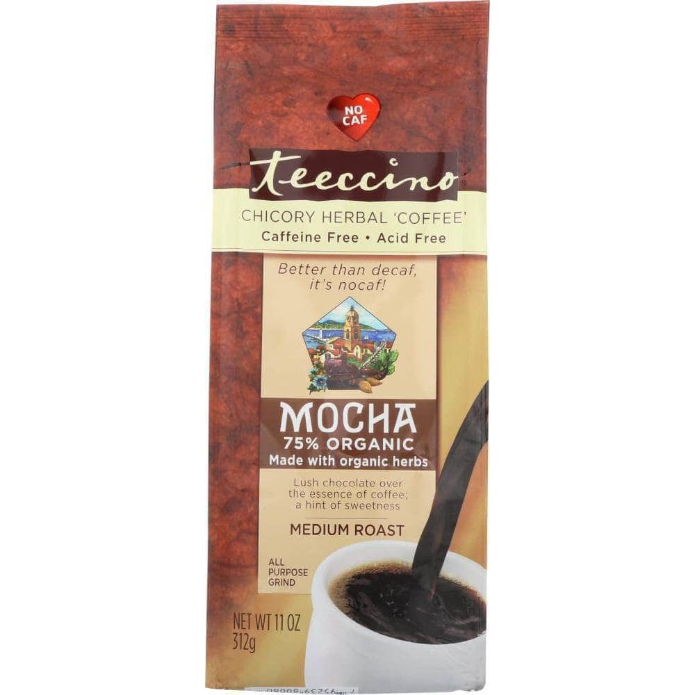 Teeccino Teeccino Herbal Coffee Mediterranean Mocha Medium Roast Caffeine-Free, 11 oz