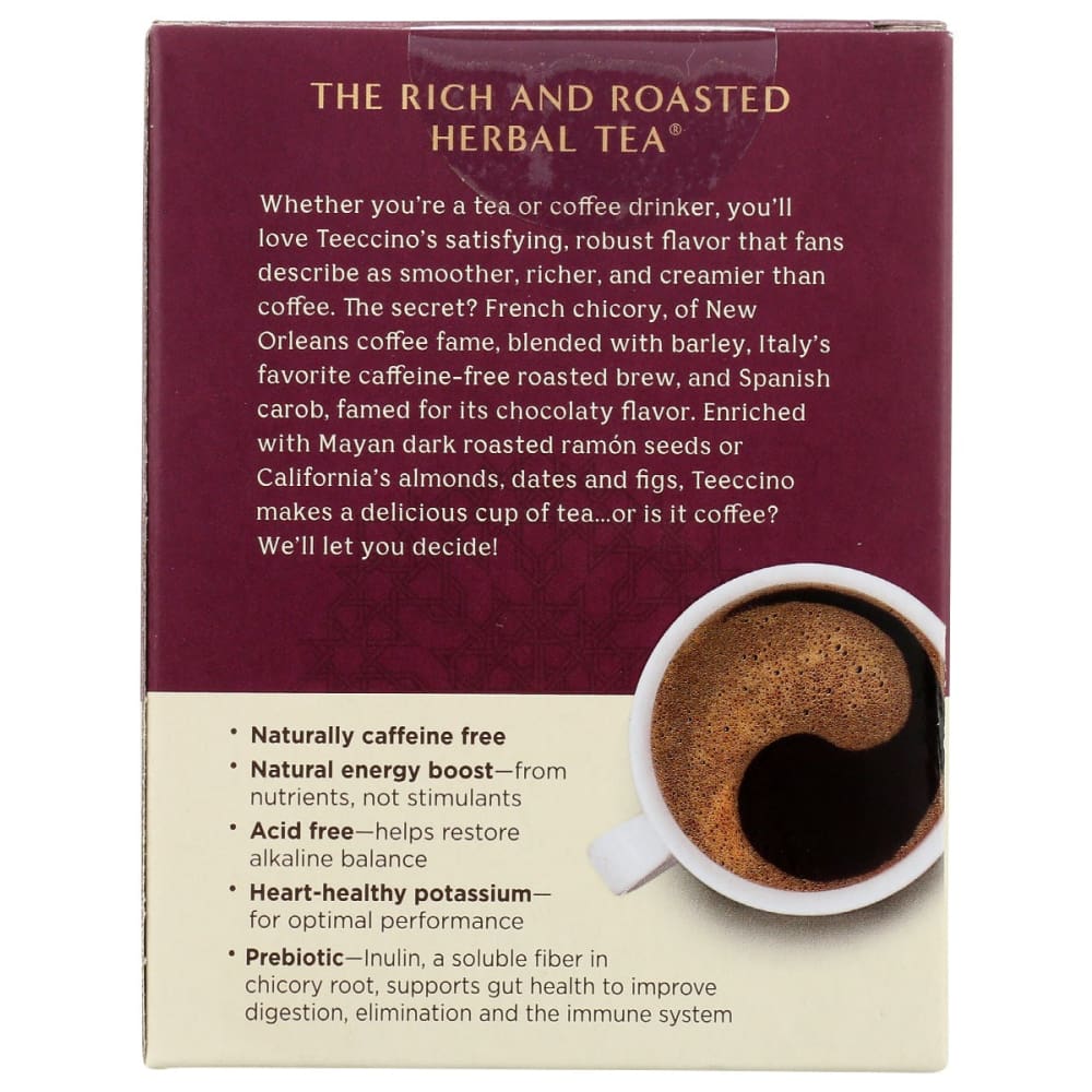 TEECCINO: Roasted Herbal Tea Sampler 12 bg - Grocery > Beverages > Coffee Tea & Hot Cocoa - TEECCINO