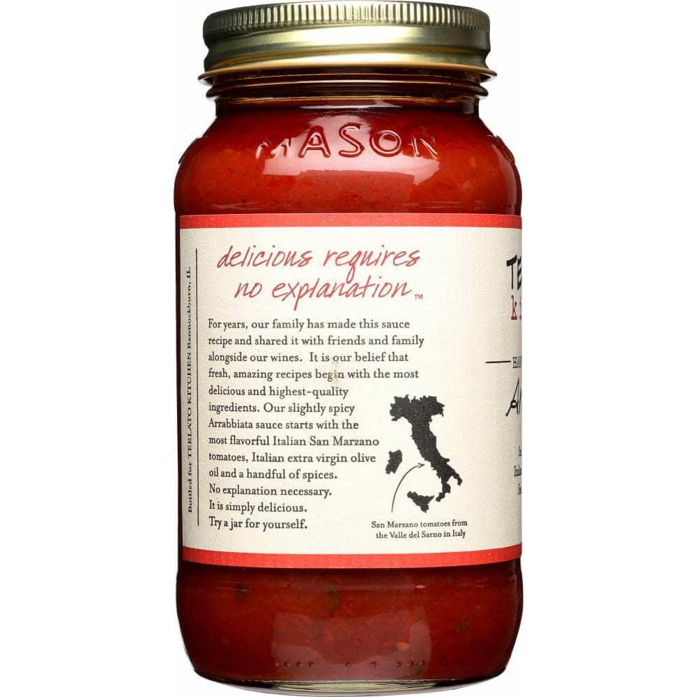 Terlato Kitchen Terlato Kitchen Sauce Arrabbiata Small Batch, 24 oz