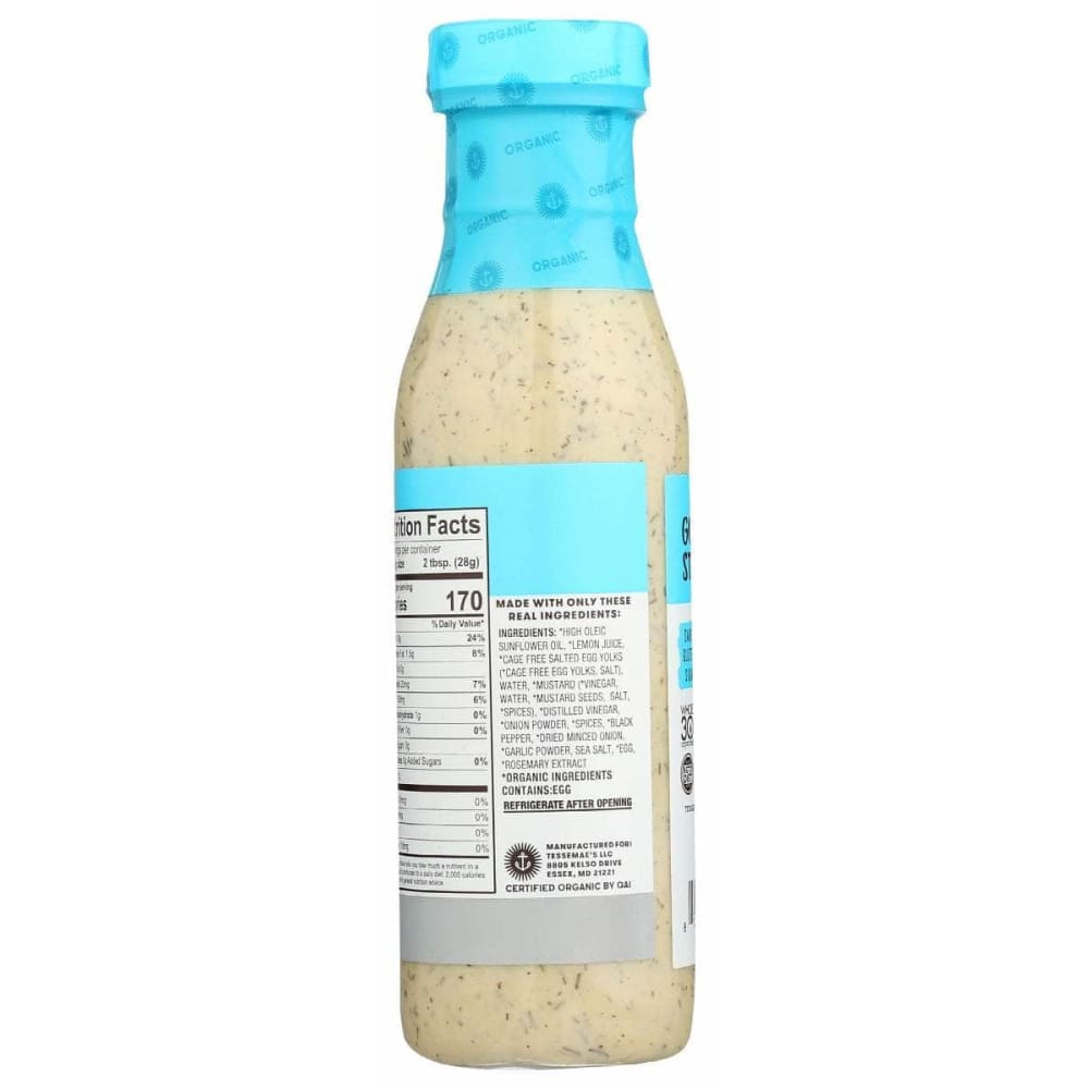 TESSEMAES Grocery > Pantry > Condiments TESSEMAES Dressing Clssc Ranch Org, 10 oz