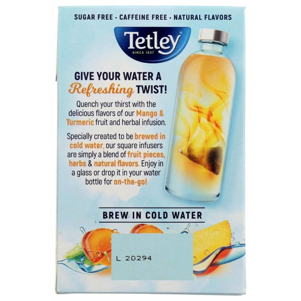 TETLEY Tetley Tea Mango Turmeric, 16 Ea