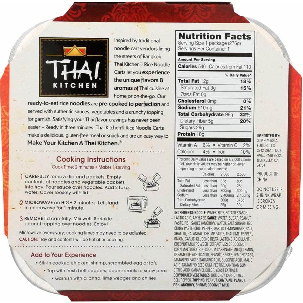 Thai Kitchen Thai Kitchen Rice Noodle Cart Thai Peanut, 9.77 oz