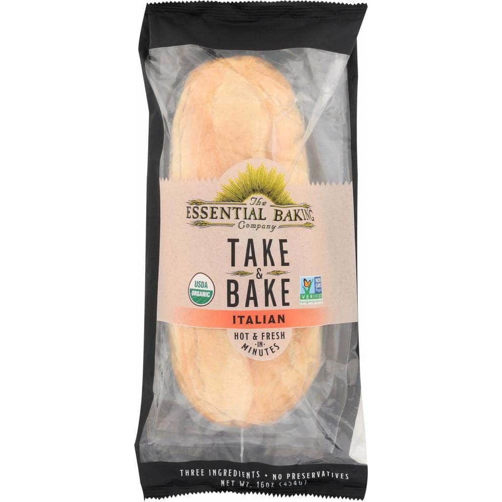 Essential Baking Company The Essential Baking Company Organic Take & Bake Bread Italian, 16 oz