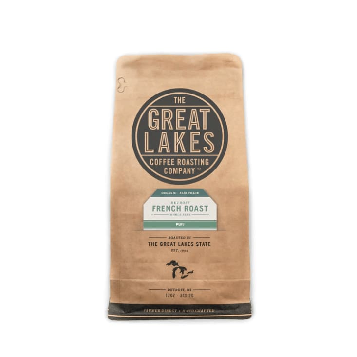 THE GREAT LAKES COFFEE ROASTING CO Grocery > Beverages > Coffee, Tea & Hot Cocoa THE GREAT LAKES COFFEE ROASTING CO: Detroit French Roast Whole Bean Coffee, 12 oz