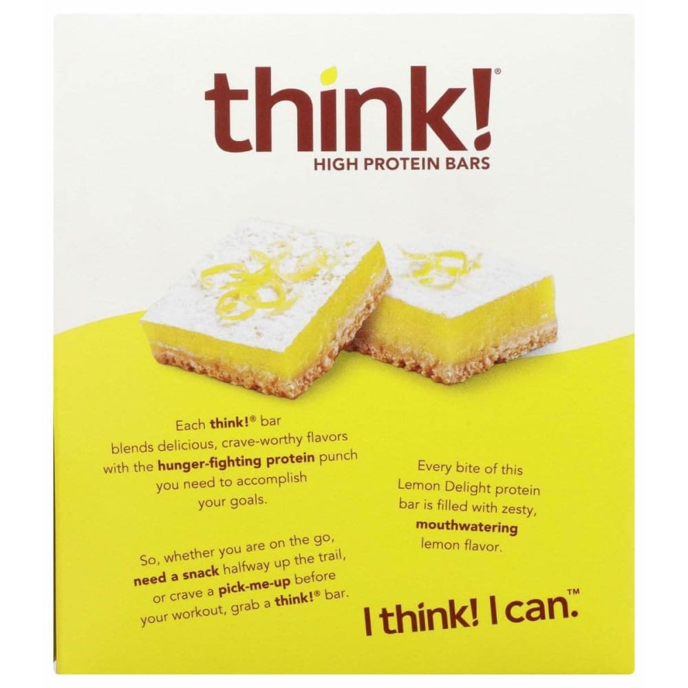 THINK! Think! Bar Lemon Delight Gf 5Pc, 10.5 Oz