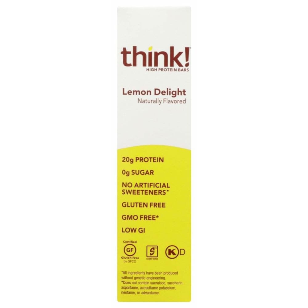 THINK! Think! Bar Lemon Delight Gf 5Pc, 10.5 Oz