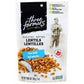 THREE FARMERS FOODS INC Three Farmers Foods Inc Snack Lentil Lghtly Sltd, 140 Gm